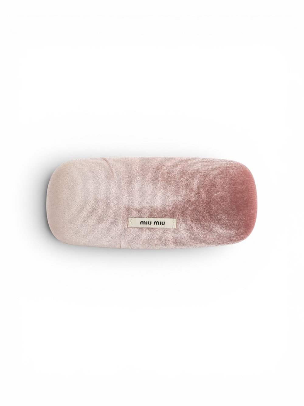 Miu Miu Dusty Pink Velvet Sunglasses Case ONLY
